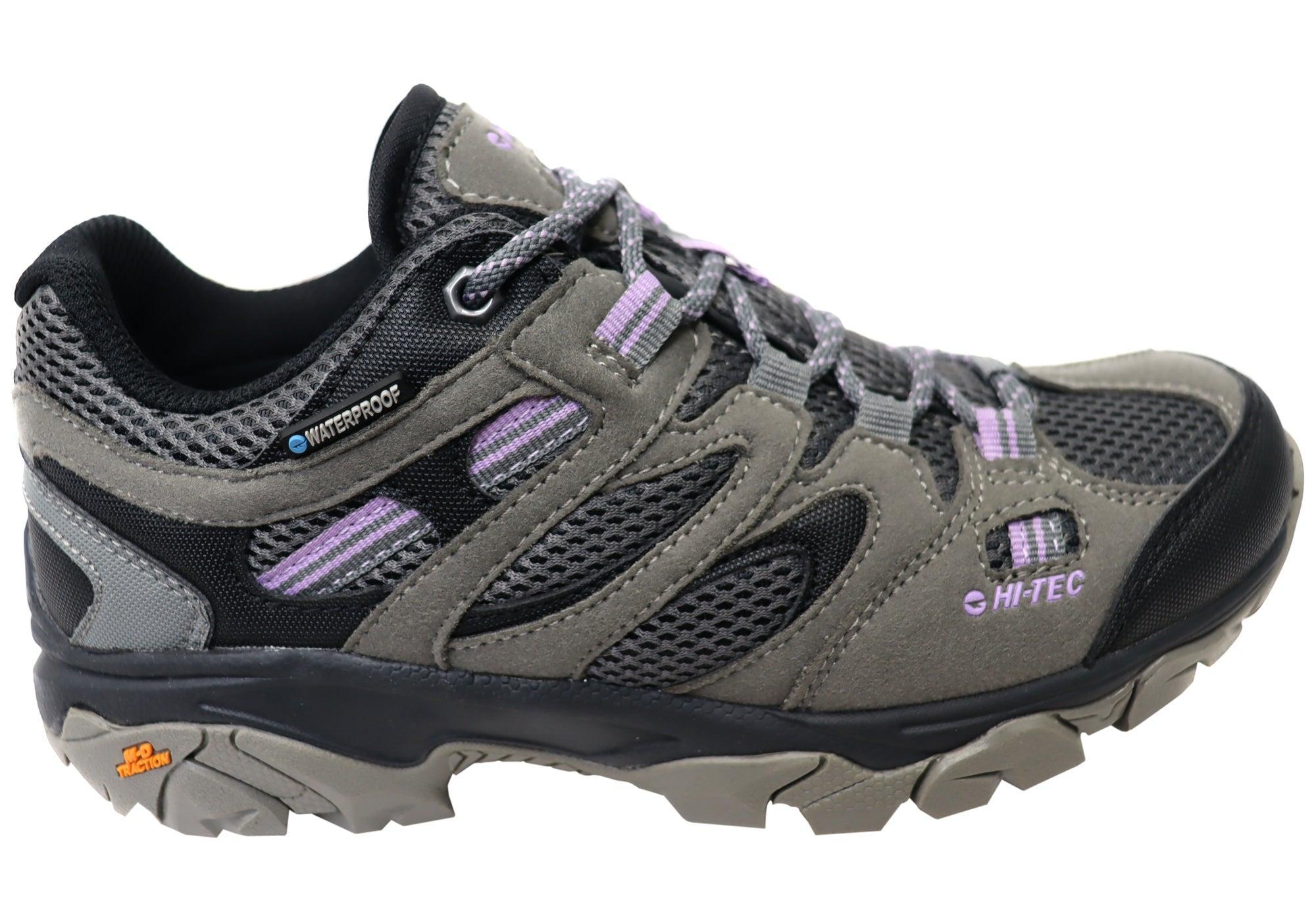 Hi Tec Womens Ravus Vent Lite Low Waterproof Comfortable Hiking Shoes