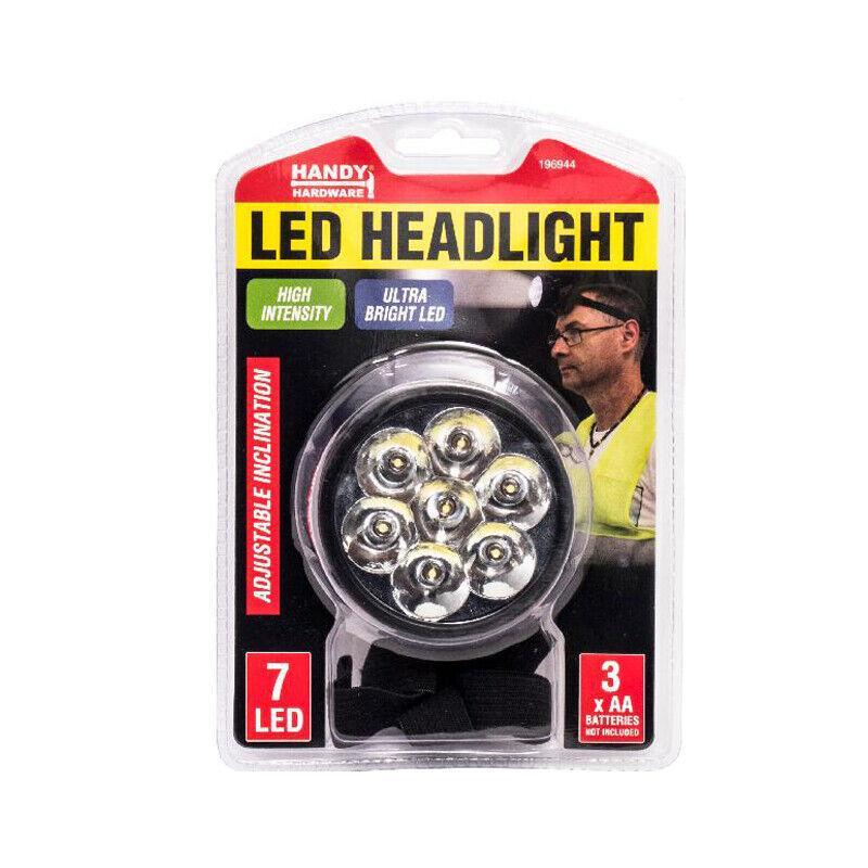 LED Head Torch CE Camping Induction USB Rechargeable 7 LED Headlight Headlamp