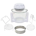 Halogen Convection Oven with Extension Ring 800 W 10 L vidaXL