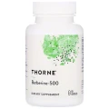 Thorne Research Berberine 500 HCl Botanical extract for metabolic cardiovascular & GI support 60 Capsules