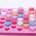 55 Love Heart Silicone Mould Chocolate Mold Candy Gummy Maker Ice Jelly Tray