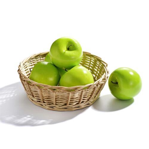 Green 10 Artificial Green Apple Apples Fake Fruit Home Party Wedding Shop