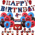 Spiderman Party Set Party Supplies Superhero Avengers Kids Birthday Decoration