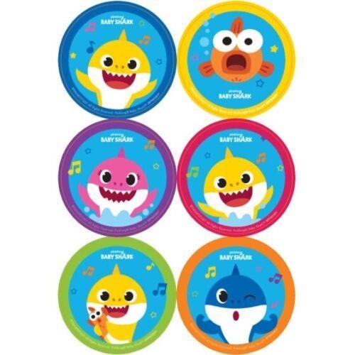 24pcs Stickers Baby Shark Party Supplies Kids Children Birthday Decoration