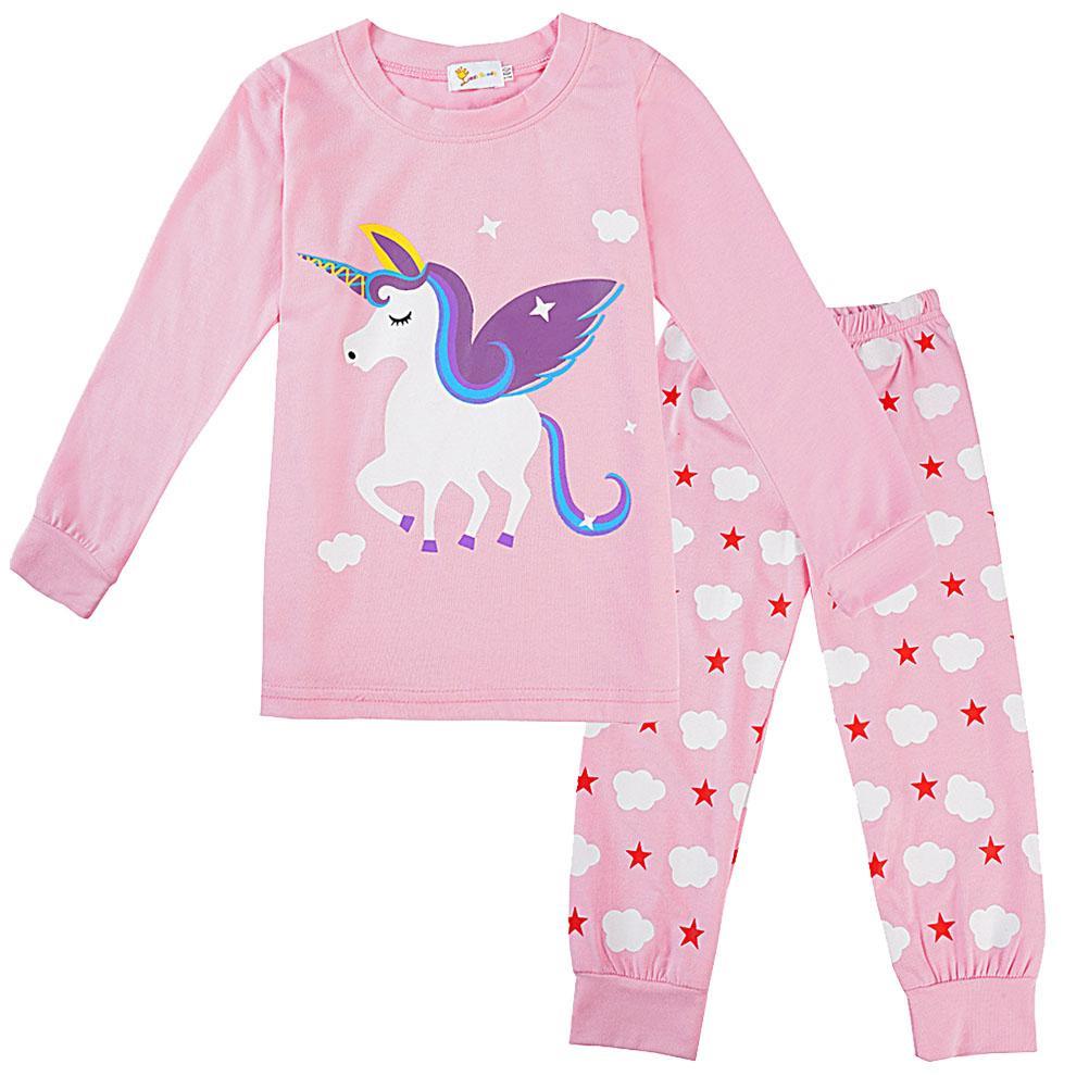 Clothes Suits Kids Autumn And Winter Household Costume Pjs Children Pajamas