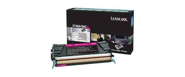 Lexmark X746A1MG Toner Cartridge Original Magenta