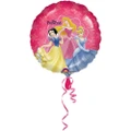 Amscan 18 Inch Disney Princess Circular Foil Balloon (Pink) (One Size)