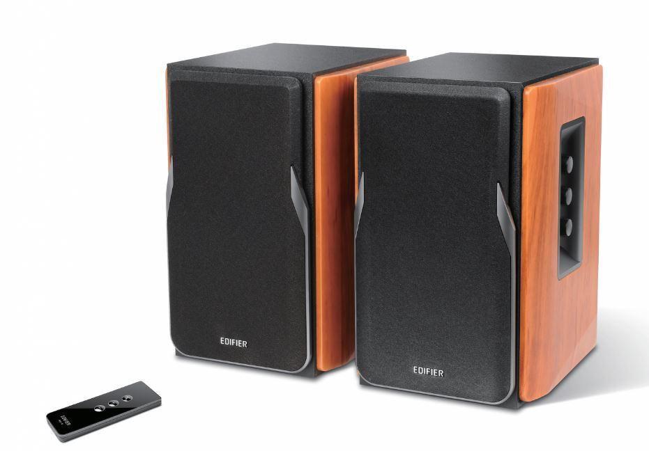 Edifier R1380T BROWN Active Speaker Dual RCA inputs Remote Control Build-in Class-D Amplifier 21W21W RMS Power Output