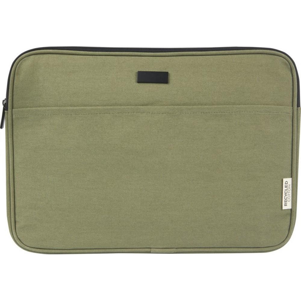 Unbranded Joey Canvas Recycled 2L Laptop Sleeve (Olive) (One Size)