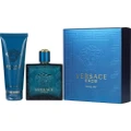 Eros Gift Set By Versace for Men - 3.4 oz +