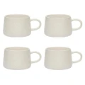 4x Ecology Ottawa Stoneware Rustic Drinking/Coffee/Tea Mug 365ml - Calico