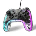 Wired Transparency RGB Gamepad For Nintendo Switch PC PS3 Game Controller