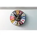 Creative Round Refrigerator Magnetic Wall Clock