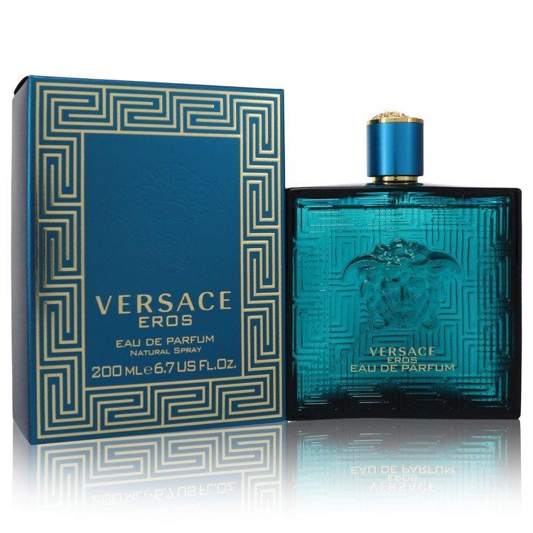 Versace Eros Eau De Parfum Spray By Versace - 6.8 oz Eau De Parfum Spray