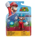 Super Mario: 4" Basic Figure - Ice Mario & Ice Flower