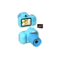 Multifunctional Kids Camera Digital Camera for Kids with 32GB Memory Card -Blue