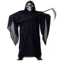 Grim Reaper Horror Robe Death Halloween Skeleton Men Costume