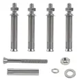 M8x60mm Hex Expansion Bolts Expansion Screws 304 Stainless Steel Concrete Anchor Heavy Duty Fixing Anchors For Wall Construction 6pcs
