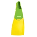 Mirage Deluxe Yellow Rubber Floatable Swim Flipper Fins - All sizes Baby to XXL