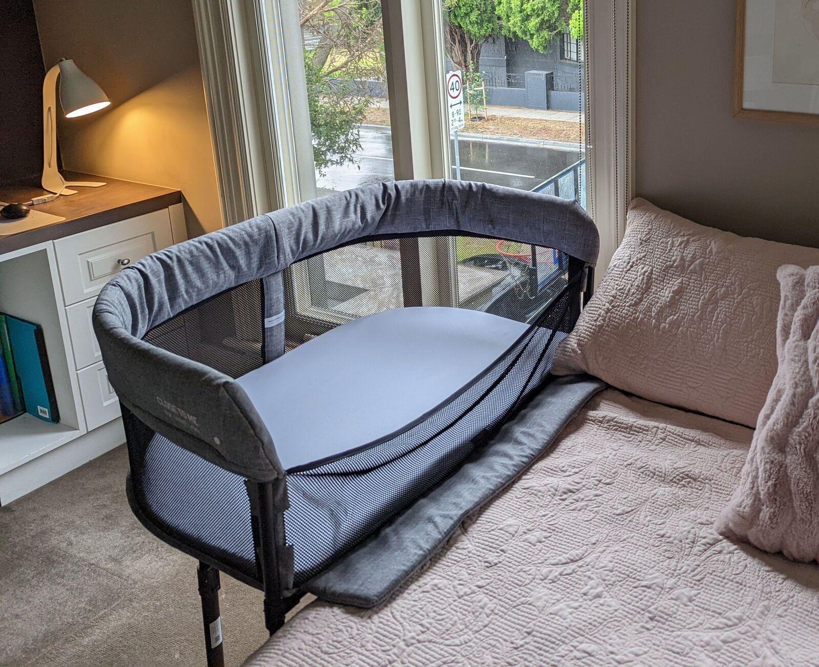 Close To Me Co-Sleeper: Luxury Bed Add-on for Your Baby to sleep in!