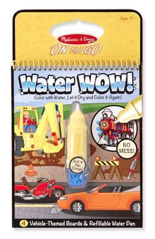 Water WOW!: On The Go Water Reveal Pad (Vehicles)