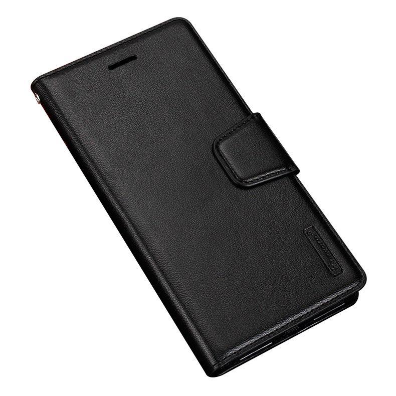 Nokia C31 Luxury Hanman PU Leather Wallet Flip Case Cover - Black