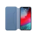 Apple Leather Folio Case for iPhone XS Max Cornflower MVFT2ZM/A