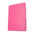 For Apple iPad Air (4th Gen) 2020 Hanman wallet Smart Cover Flip Case - Hot Pink