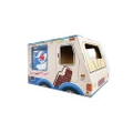 Ice Cream Van Cat Scratcher (Blue) - 38x39x37cm