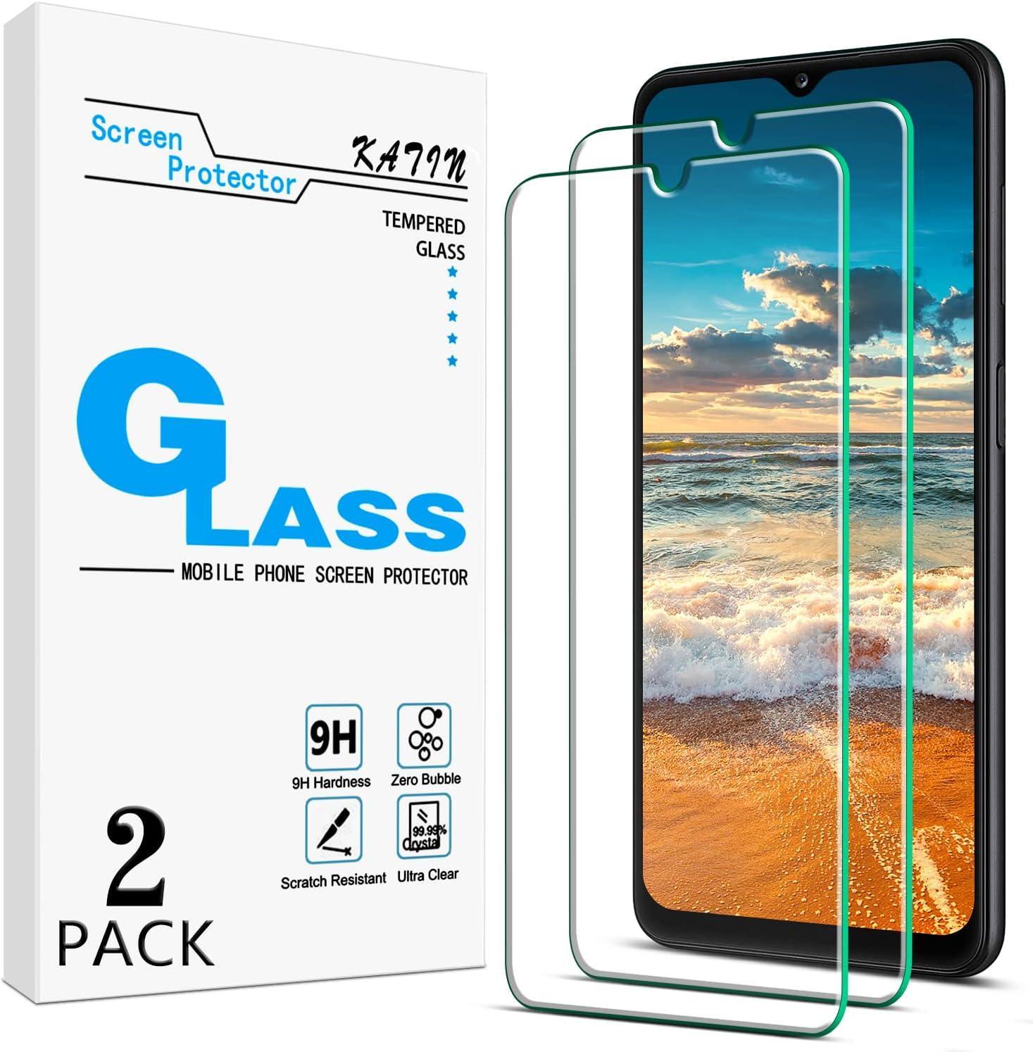 2 PACK 9H Tempered Glass Screen Protector for Nokia G50 5G