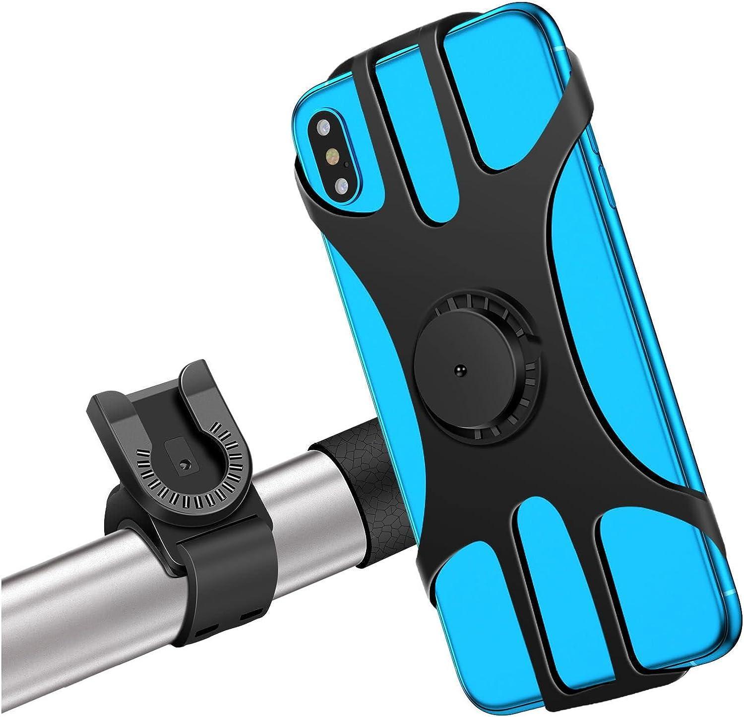 Bike Phone Holder, 360° Rotation, Adjustable