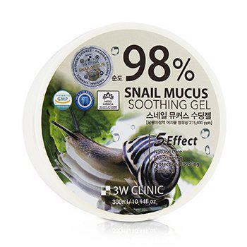 3W CLINIC - 98% Snail Mucus Soothing Gel