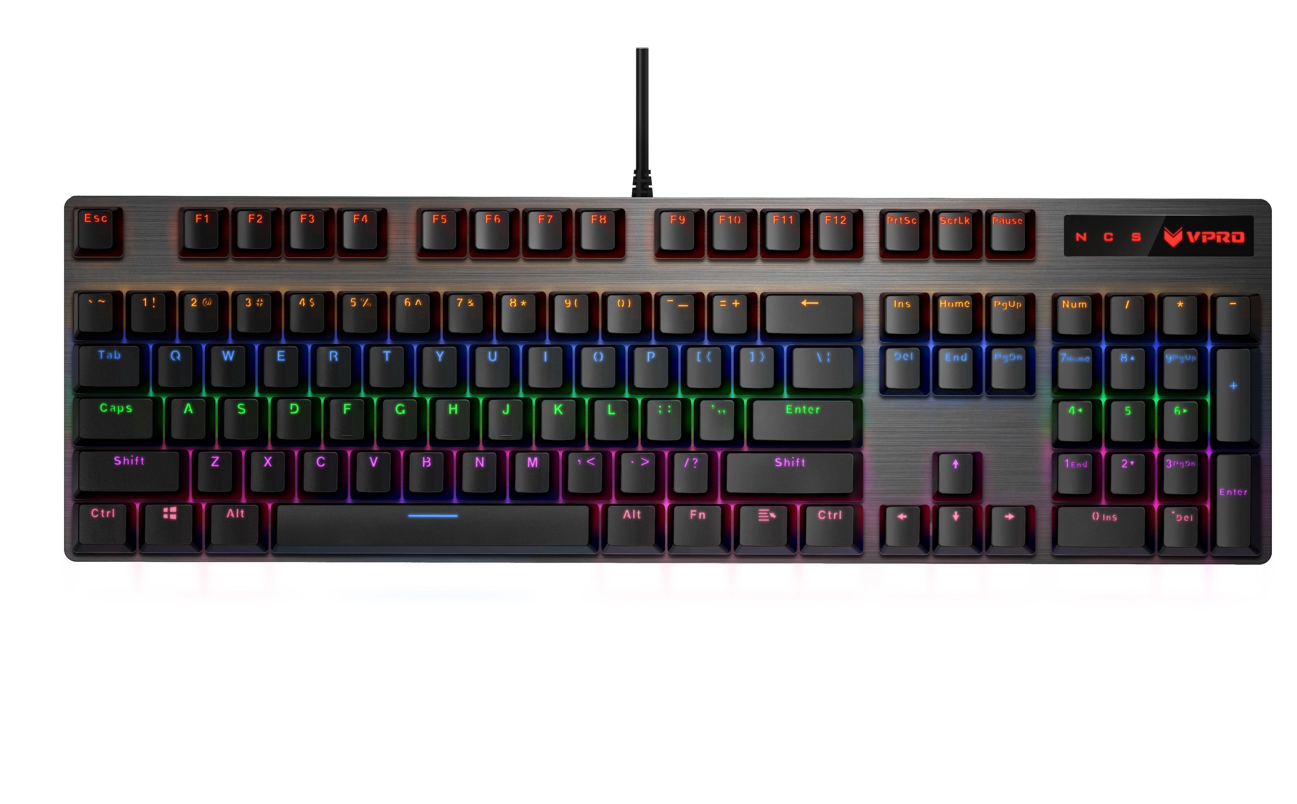 Rapoo V500 Pro Wired Mechanical Gaming Keyboard [V500PRO]