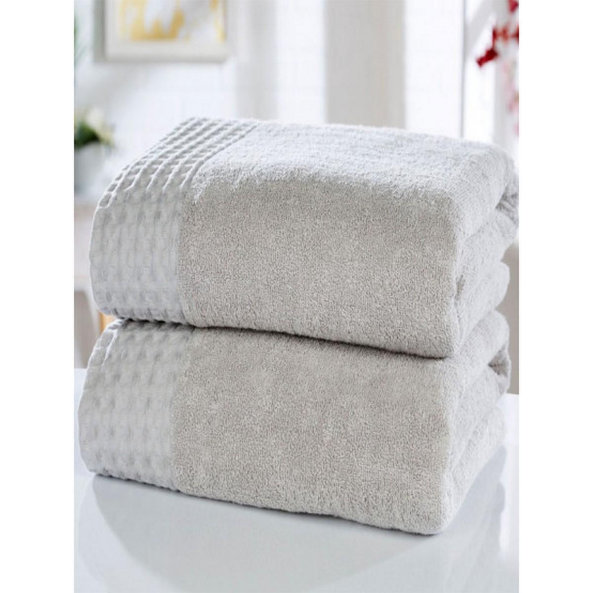 Retreat Towel (Pack of 2) (Silver) (One Size)