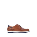 Mens Hush Puppies Dusty Dark Tan Leather Casual Everyday Shoes