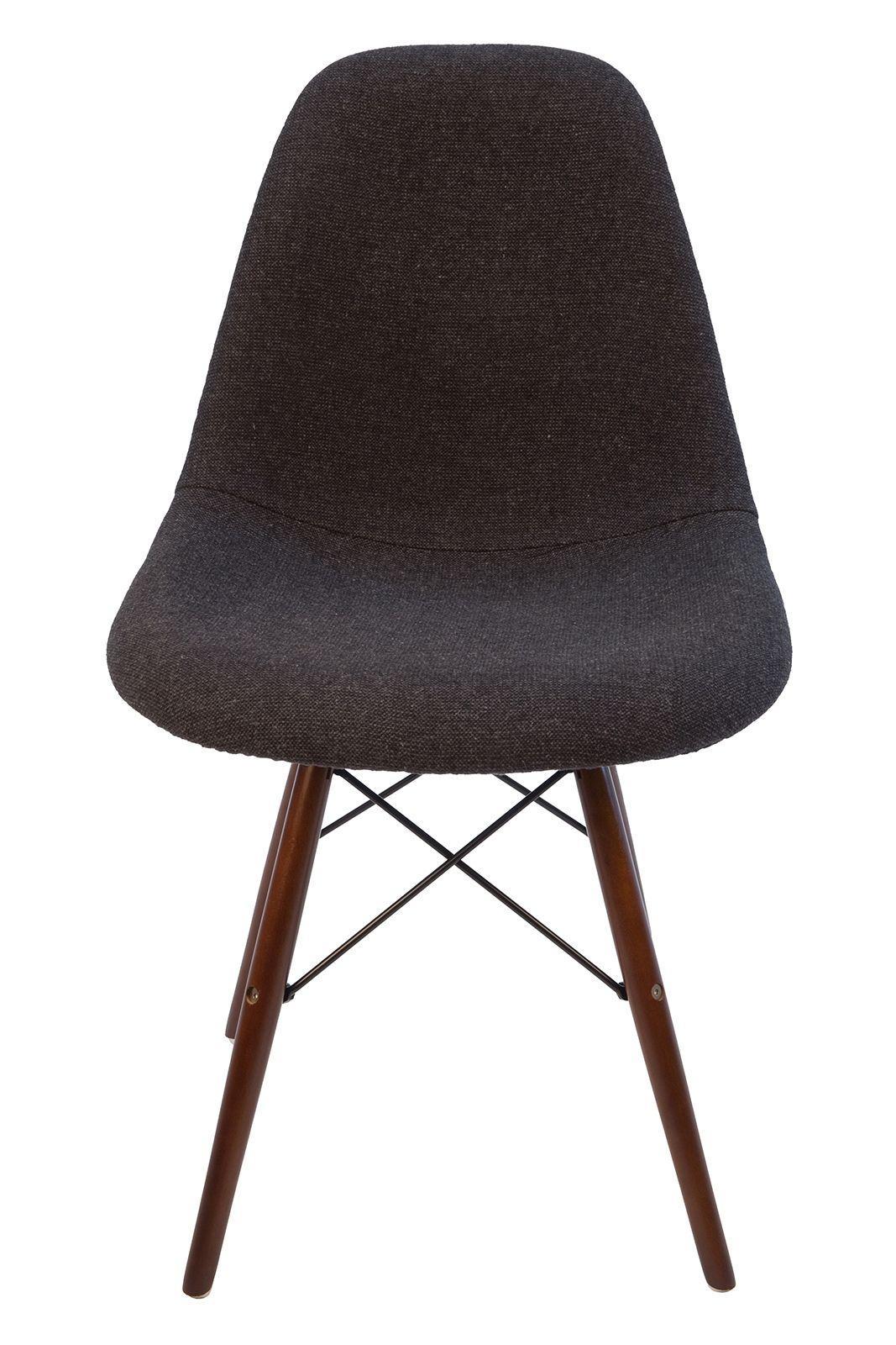 Replica Eames DSW Eiffel Chair | Charcoal & Walnut