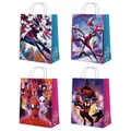 12PC Spiderman Across the Spiderverse Paper Loot Bag