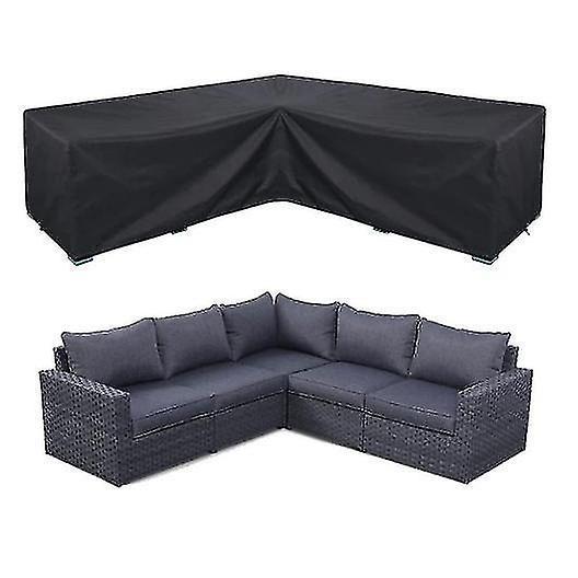 Corner Sofa Cover Waterproof Garden Furniture Set Cover Outdoor Sectional 215*215*87cm