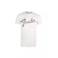 Fender Mens Script Cotton T-Shirt (Natural) (XL)