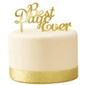 Wedding Cake Topper Best Day Ever Gold Decorations Supplies