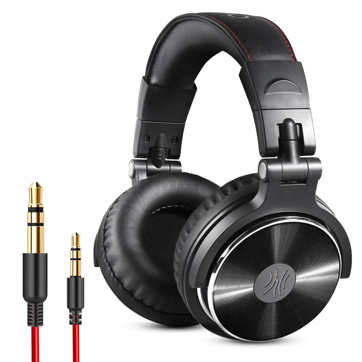 OneOdio Pro 10 Wired Headphones - Black