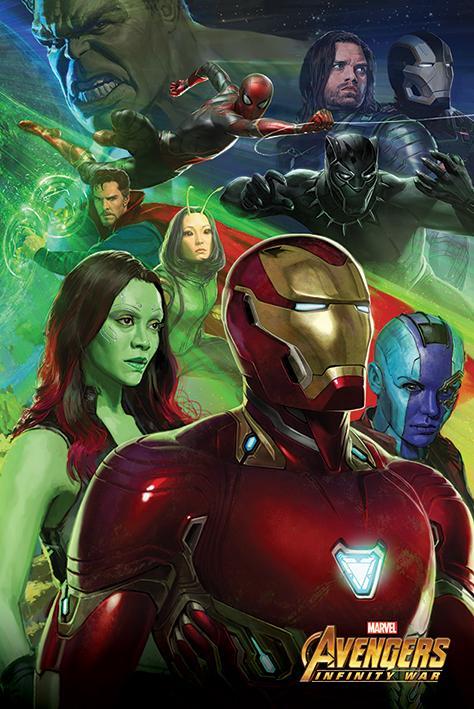 Avengers Infinity War Maxi Poster - Iron Man (728)