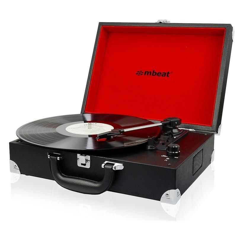 [USB-TR88] Retro Briefcase-styled USB Turntable Recorder