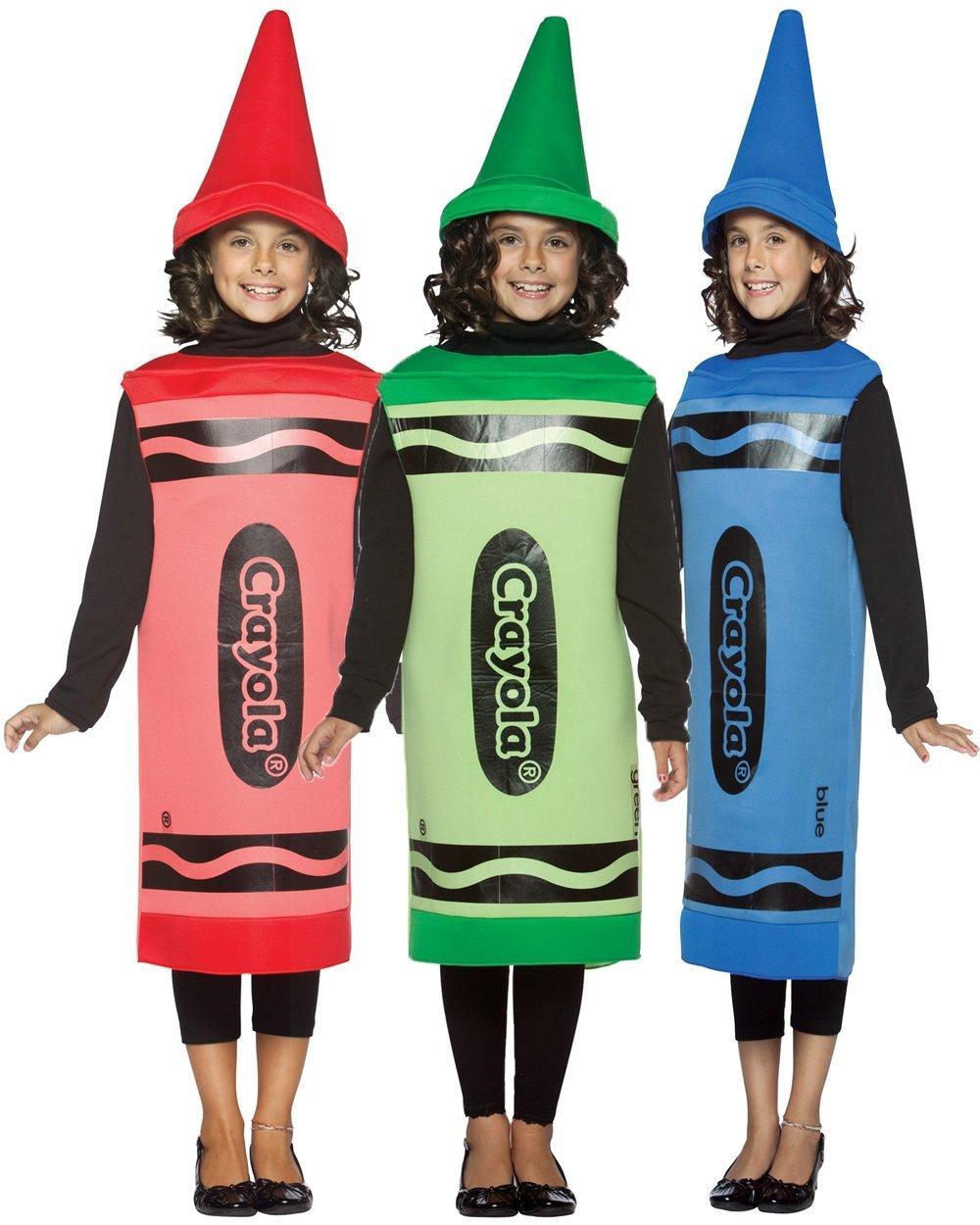 Child 7-10 Crayola Crayon Tunic Costume