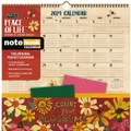 2024 Calendar Peace of Life by Stephanie Burgess Note Nook Square Wall WSBL