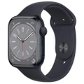 Apple Watch Series 8 GPS 41mm Midnight Aluminium with Midnight Sport Band (International Ver.)
