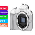 Canon EOS R50 Mirrorless Camera (White) With Kit Box - BRAND NEW
