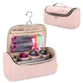 Portable Hair Dryer Bag Travel Organizer Hair Dryer Storage Bag for Dyson Airwrap-Pink