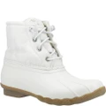 Sperry Womens/Ladies Saltwater Seacycled Nylon Boots (Ivory) (4.5 UK)