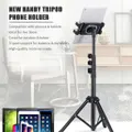 360° Rotation Stable Triangle Floor Tripod Tablet Stand for iPhone Samsung iPad